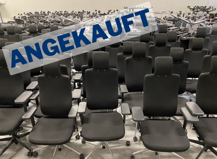 Angekauft: Bürodrehstühle